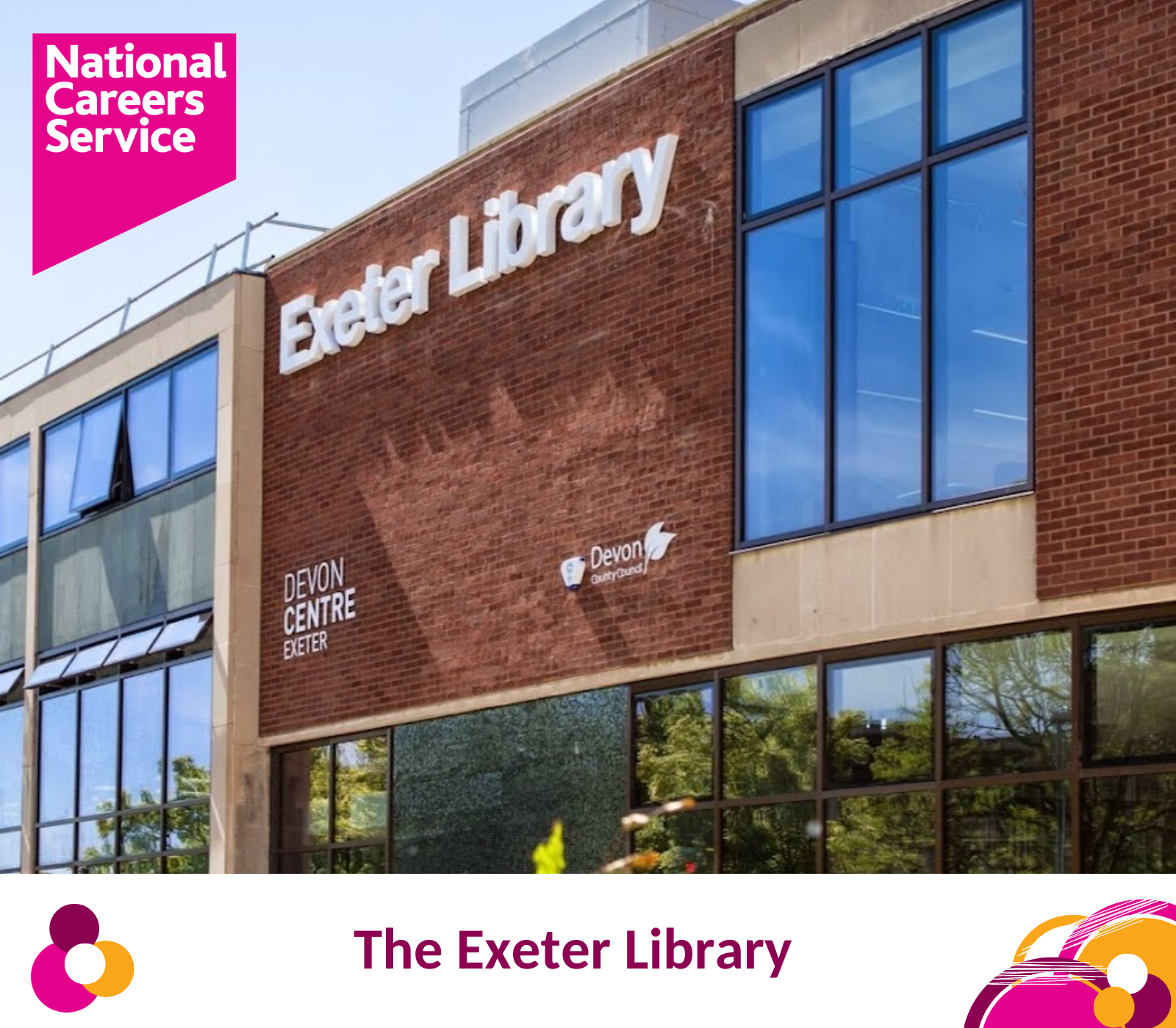 Exeter Library drop in